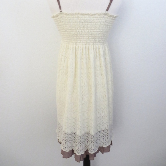 Bib Front Lace Tank Dress - Picture 5 of 7